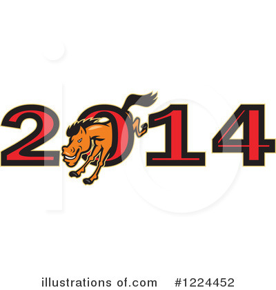 New Year Clipart #1224452 by patrimonio