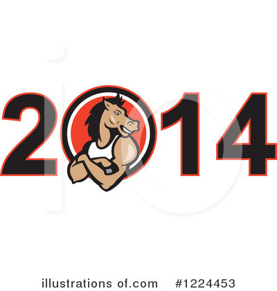 New Year Clipart #1224453 by patrimonio