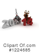 New Year Clipart #1224685 by KJ Pargeter