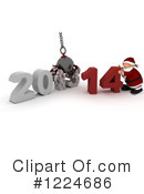 New Year Clipart #1224686 by KJ Pargeter