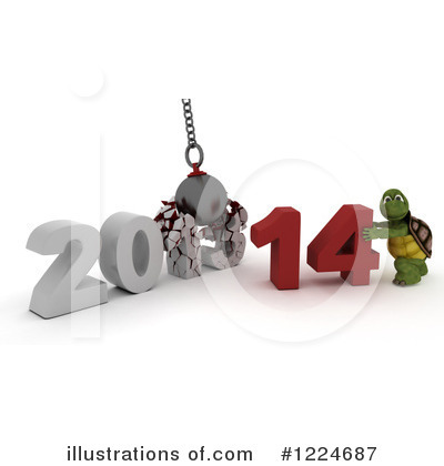 Royalty-Free (RF) New Year Clipart Illustration by KJ Pargeter - Stock Sample #1224687