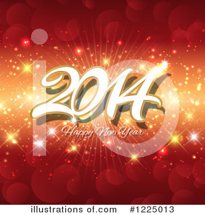 Royalty-Free (RF) New Year Clipart Illustration by KJ Pargeter - Stock Sample #1225013