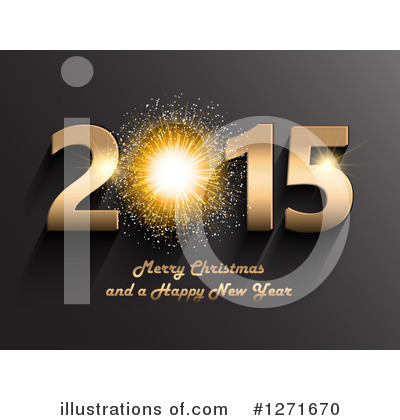 Royalty-Free (RF) New Year Clipart Illustration by KJ Pargeter - Stock Sample #1271670