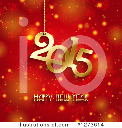 Royalty-Free (RF) New Year Clipart Illustration by KJ Pargeter - Stock Sample #1273614