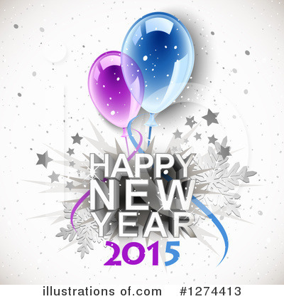 Royalty-Free (RF) New Year Clipart Illustration by Oligo - Stock Sample #1274413