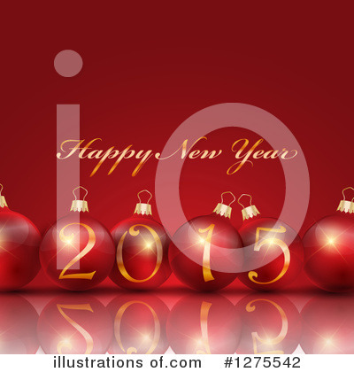 Royalty-Free (RF) New Year Clipart Illustration by KJ Pargeter - Stock Sample #1275542