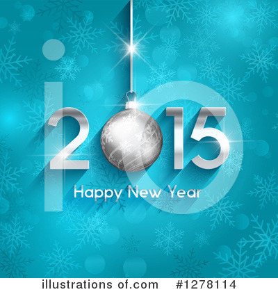 Royalty-Free (RF) New Year Clipart Illustration by KJ Pargeter - Stock Sample #1278114