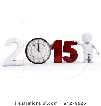 Royalty-Free (RF) New Year Clipart Illustration by KJ Pargeter - Stock Sample #1279625
