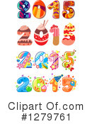 New Year Clipart #1279761 by Vector Tradition SM