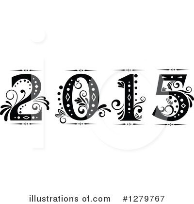 Royalty-Free (RF) New Year Clipart Illustration by Vector Tradition SM - Stock Sample #1279767