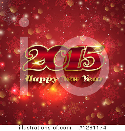 Royalty-Free (RF) New Year Clipart Illustration by KJ Pargeter - Stock Sample #1281174