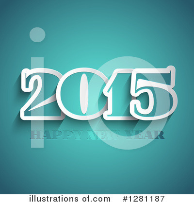 Royalty-Free (RF) New Year Clipart Illustration by KJ Pargeter - Stock Sample #1281187