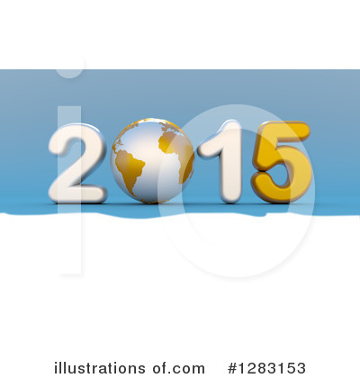 Royalty-Free (RF) New Year Clipart Illustration by chrisroll - Stock Sample #1283153