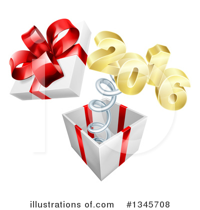 Royalty-Free (RF) New Year Clipart Illustration by AtStockIllustration - Stock Sample #1345708