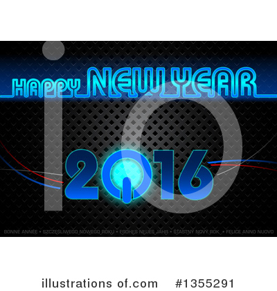 Royalty-Free (RF) New Year Clipart Illustration by dero - Stock Sample #1355291