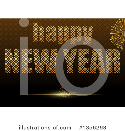 Royalty-Free (RF) New Year Clipart Illustration by dero - Stock Sample #1356298