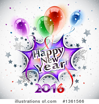Royalty-Free (RF) New Year Clipart Illustration by Oligo - Stock Sample #1361566