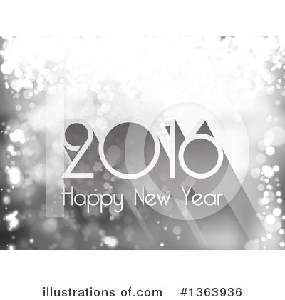 Royalty-Free (RF) New Year Clipart Illustration by vectorace - Stock Sample #1363936