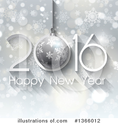 Royalty-Free (RF) New Year Clipart Illustration by KJ Pargeter - Stock Sample #1366012