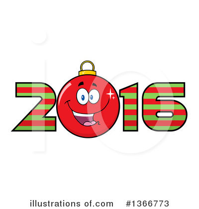 Royalty-Free (RF) New Year Clipart Illustration by Hit Toon - Stock Sample #1366773