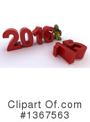 New Year Clipart #1367563 by KJ Pargeter
