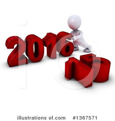 Royalty-Free (RF) New Year Clipart Illustration by KJ Pargeter - Stock Sample #1367571
