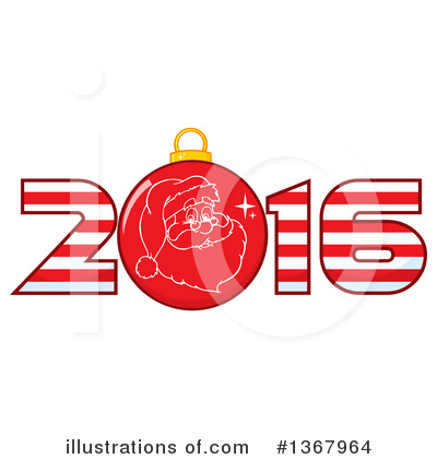 Royalty-Free (RF) New Year Clipart Illustration by Hit Toon - Stock Sample #1367964