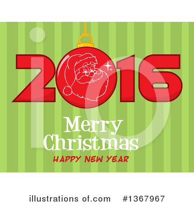 Royalty-Free (RF) New Year Clipart Illustration by Hit Toon - Stock Sample #1367967
