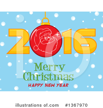 Royalty-Free (RF) New Year Clipart Illustration by Hit Toon - Stock Sample #1367970