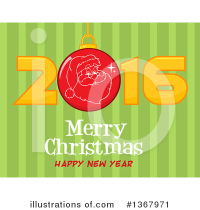 Royalty-Free (RF) New Year Clipart Illustration by Hit Toon - Stock Sample #1367971