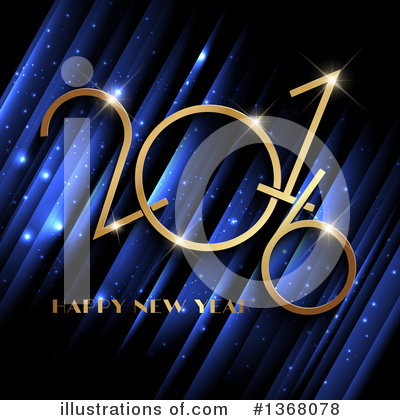 Royalty-Free (RF) New Year Clipart Illustration by KJ Pargeter - Stock Sample #1368078