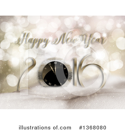 Royalty-Free (RF) New Year Clipart Illustration by KJ Pargeter - Stock Sample #1368080