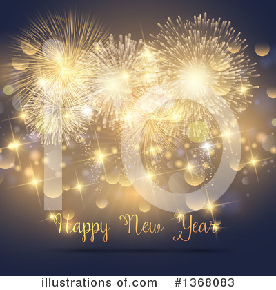 Royalty-Free (RF) New Year Clipart Illustration by KJ Pargeter - Stock Sample #1368083