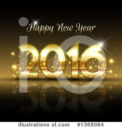 Royalty-Free (RF) New Year Clipart Illustration by KJ Pargeter - Stock Sample #1368084