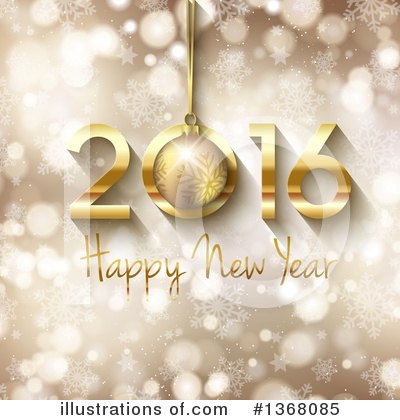Royalty-Free (RF) New Year Clipart Illustration by KJ Pargeter - Stock Sample #1368085