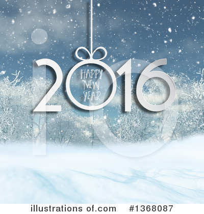 Royalty-Free (RF) New Year Clipart Illustration by KJ Pargeter - Stock Sample #1368087