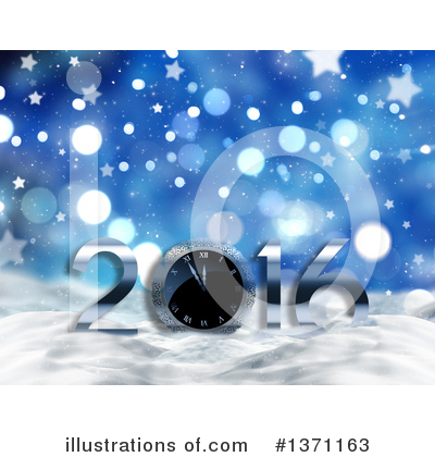Royalty-Free (RF) New Year Clipart Illustration by KJ Pargeter - Stock Sample #1371163
