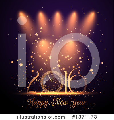 Royalty-Free (RF) New Year Clipart Illustration by KJ Pargeter - Stock Sample #1371173
