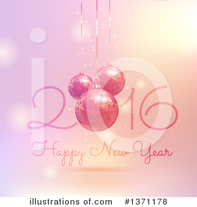 Royalty-Free (RF) New Year Clipart Illustration by KJ Pargeter - Stock Sample #1371178