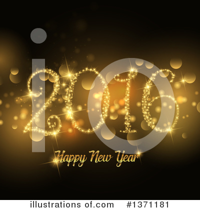 Royalty-Free (RF) New Year Clipart Illustration by KJ Pargeter - Stock Sample #1371181