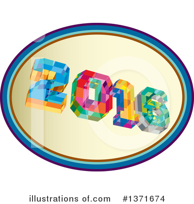 Royalty-Free (RF) New Year Clipart Illustration by patrimonio - Stock Sample #1371674