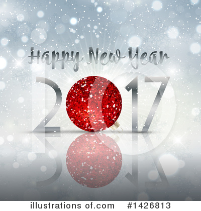Royalty-Free (RF) New Year Clipart Illustration by KJ Pargeter - Stock Sample #1426813