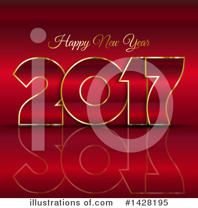 Royalty-Free (RF) New Year Clipart Illustration by KJ Pargeter - Stock Sample #1428195