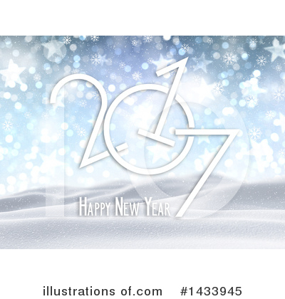 Royalty-Free (RF) New Year Clipart Illustration by KJ Pargeter - Stock Sample #1433945