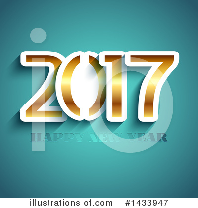 Royalty-Free (RF) New Year Clipart Illustration by KJ Pargeter - Stock Sample #1433947