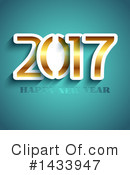 New Year Clipart #1433947 by KJ Pargeter