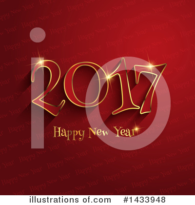 Royalty-Free (RF) New Year Clipart Illustration by KJ Pargeter - Stock Sample #1433948