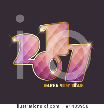 Royalty-Free (RF) New Year Clipart Illustration by KJ Pargeter - Stock Sample #1433958