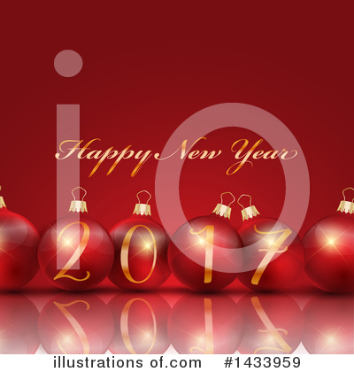 Royalty-Free (RF) New Year Clipart Illustration by KJ Pargeter - Stock Sample #1433959