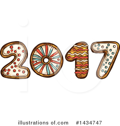 Royalty-Free (RF) New Year Clipart Illustration by Vector Tradition SM - Stock Sample #1434747